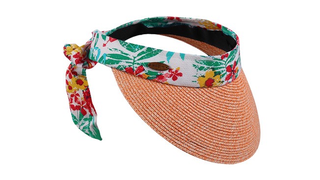 空頂草帽，鴨舌草帽，遮陽草帽