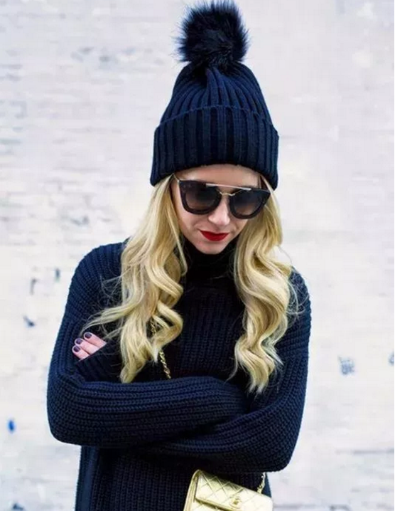 今年秋冬最chic！原來(lái)短發(fā)和帽子這么配啊！