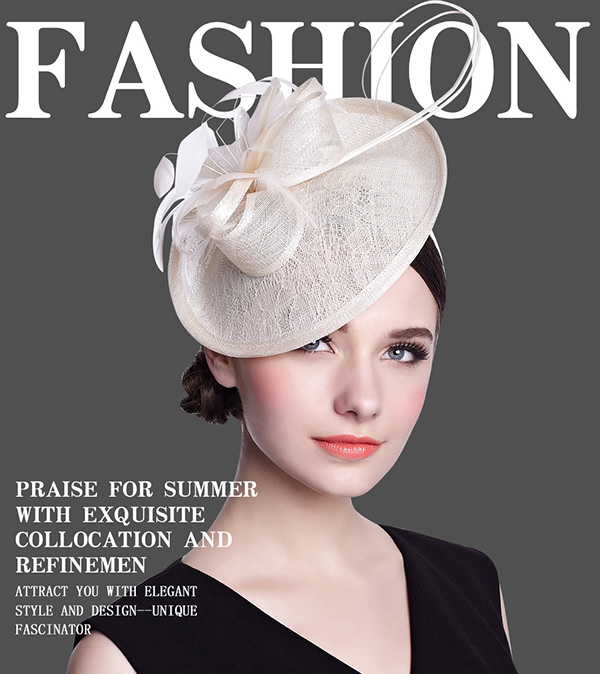 麻紗發(fā)飾，頭飾配件定制