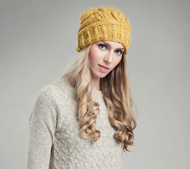 秋冬保暖又時髦，一頂針織帽就足夠！