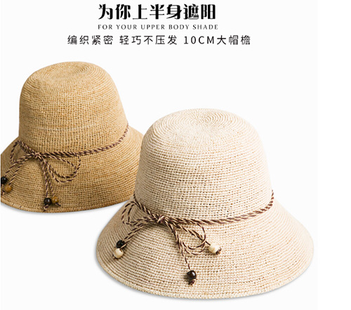 25-30歲搭配防曬顯氣質(zhì)拉菲草帽該如何呢？